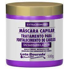 MASCARA CAP.GOTA DOURADA 500G DESAMARELA