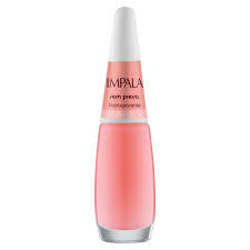 ESMALTE IMPALA TRANSPARENTE COR MODA SEM PRESSA - loja online