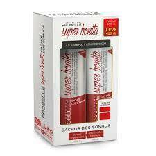 KIT SUPER BONITA SHAMPOO E CONDICIONADOR CACHOS DOS SONHOS 450ML na internet