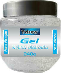 GEL BRILHO MOLHADO YELSEW 240G CRISTAL