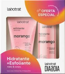KIT LABOTRAT ESFOLIANTE E HIDRATANTE MORANGO 150/190ML na internet