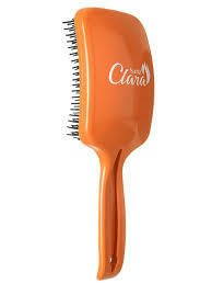 ESCOVA SANTA CLARA PARA CABELO RAQUETE ANATOMICA FLEX LARANJA REF.6375 - loja online