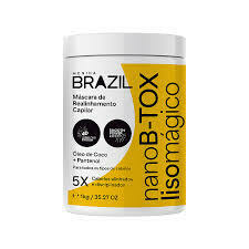 MASCARA MENINA BRASIL NANO B-TOX LISO MAGICO 1KG na internet