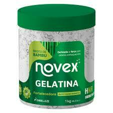 GELATINA NOVEX BROTO DE BAMBU 1KG - Bazar do Cabeleireiro | Produtos de Perfumaria para uso profissional e domestico. Melhor loja de perfumaria de Recife e Regiao metropolitana