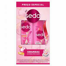 KIT SHAMPOO E CONDICIONADOR SEDA CERAMIDAS 300ML - Bazar do Cabeleireiro | Produtos de Perfumaria para uso profissional e domestico. Melhor loja de perfumaria de Recife e Regiao metropolitana