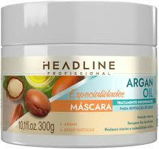 MASCARA HEADLINE ARGAN OIL 300G na internet