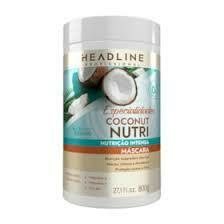 MASCARA HEADLINE COCONUT NUTRI 800G