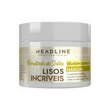 MASCARA HEADLINE LISOS INCRIVEIS 300G - Bazar do Cabeleireiro | Produtos de Perfumaria para uso profissional e domestico. Melhor loja de perfumaria de Recife e Regiao metropolitana