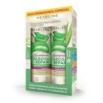 KIT HEADLINE SHAMPOO E CONDICIONADOR BABOSA 1000ML - comprar online