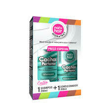 KIT NATUHAIR SHAMPOO E CONDICIONADOR CACHOS PERFEITOS 450ML - comprar online