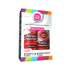 KIT NATUHAIR SHAMPOO E CONDICIONADOR FORCA E CRESCIMENTO 450ML - comprar online
