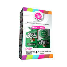 KIT NATUHAIR SHAMPOO E CONDICIONADOR OLEO COCO 450ML na internet