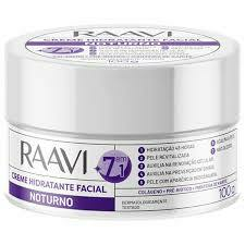 CREME HIDRATANTE FACIAL RAAVI NOTURNO 100G na internet