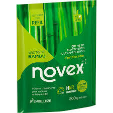 CREME DE TRATAMENTO NOVEX BROTO BAMBU REFIL 300G