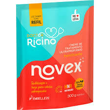 CREME DE TRATAMENTO NOVEX DOCTOR RICINO REFIL 300G - Bazar do Cabeleireiro | Produtos de Perfumaria para uso profissional e domestico. Melhor loja de perfumaria de Recife e Regiao metropolitana