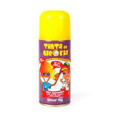 SPRAY COLOR.P/CABELO ALEGRIA 150 AMARELA - comprar online