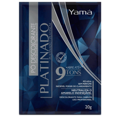DESCOLORANTE YAMA PLATINADO 20G - Bazar do Cabeleireiro | Produtos de Perfumaria para uso profissional e domestico. Melhor loja de perfumaria de Recife e Regiao metropolitana