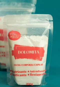 DOLOMITA PELO E PELE 200G - Bazar do Cabeleireiro | Produtos de Perfumaria para uso profissional e domestico. Melhor loja de perfumaria de Recife e Regiao metropolitana