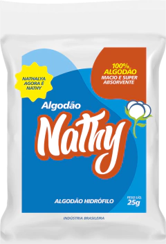 ALGODAO NATHALYA HIDROFILO 25G