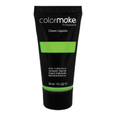 CLOWN COLOR MAKE VERDE NEON 30ML