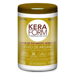 CREME DE TRATAMENTO KERAFORM OLEO DE ARGAN 1KG 