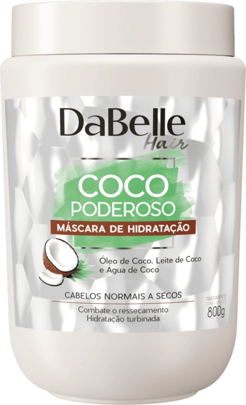 MASCARA DABELLE COCO PODEROSO 800G 