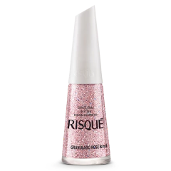 ESMALTE RISQUE GRANULADO ROSE