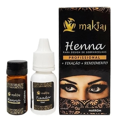 HENNA MAKIAJ MARROM