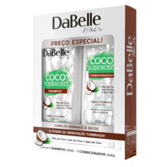 KIT DABELLE SHAMPOO E CONDICIONADOR COCO PODEROSO 450ML
