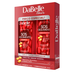KIT DABELLE SHAMPOO E CONDICIONADOR SOS CRESCIMENTO 450ML