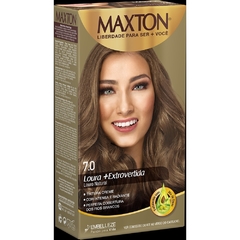 TINTURA MAXTON KIT PRATICA 7.0 LOURO NATURAL 