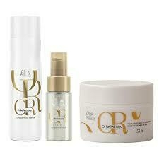 KIT WELLA SHAMPOO MASCARA E OLEO OIL REFLECTIONS