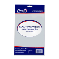 PAPEL TRANSPARENTE PARA DEPILAÇÃO REF. 109 - comprar online
