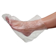 PROTETOR DESCARTÁVEL PLÁSTICO PARA OS PÉS SANTA CLARA COM 20 PARES  REF.471 