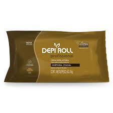 CERA DEPI ROLL QUENTE MEL 1KG BLOCO