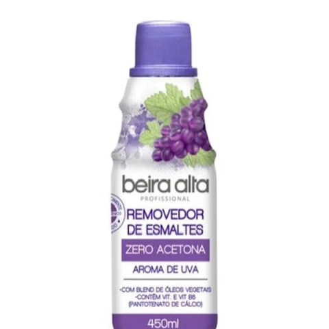REMOVEDOR DE ESMALTE BEIRA ALTA UVA 450ML