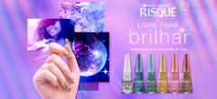 ESMALTE RISQUE LIVRE PARA BRILHAR CAPRICHA GLOW 8ML - comprar online