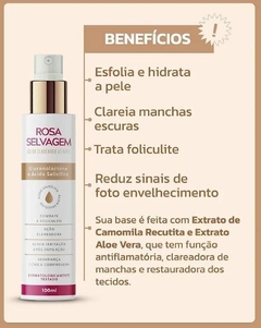 ÁCIDO CLAREADOR ROSA SELVAGEM 100ml