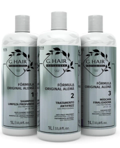 KIT PROGRESSIVA .G HAIR 1 LT ALEMA SHAMPOO / MASCARA E REDUTOR DE VOLUME - comprar online