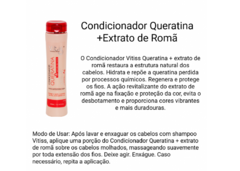 CONDICIONADOR VITISS QUERATINA 300ML na internet