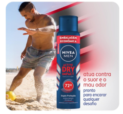 DESODORANTE AEROSOL NIVEA MEN DRY IMPACT 200ML