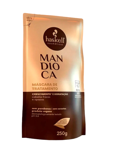 MASCARA CAPILAR HASKELL MANDIOCA REFIL 250G