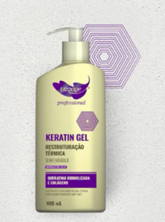 KERATIN GEL VIZZAGE REESTRUTURACAO TERMICA 400ML