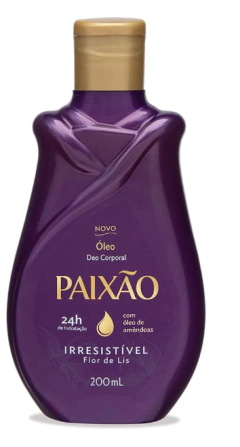 OLEO PAIXAO PARA BANHO IRRESISTIVEL 200ML - comprar online