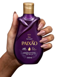 OLEO PAIXAO PARA BANHO IRRESISTIVEL 200ML