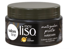 MASCARA SALON LINE MEU LISO MATIZADOR PRETO 300G - comprar online