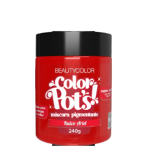 MASCARA COLOR POTS RUIVO ARIEL 240G na internet