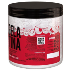 GELATINA SALON LINE RICINO 550G - Bazar do Cabeleireiro | Produtos de Perfumaria para uso profissional e domestico. Melhor loja de perfumaria de Recife e Regiao metropolitana
