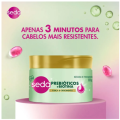 MASCARA TRAT.SEDA PREBIOTICOS BIOTI 300G - loja online