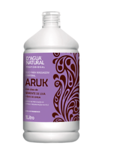 ÓLEO ARUK SEMENTE DE UVA E CEREJA 1L - D'AGUA NATURAL - comprar online